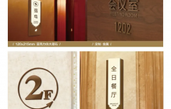 酒店標(biāo)識標(biāo)牌有哪些？